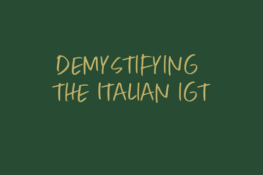 Breaking the Rules – Exploring Italian IGT Wines