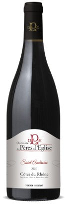 Domaine des Pères de L’Église 2023 Côtes du Rhône Rouge Saint Ambroise