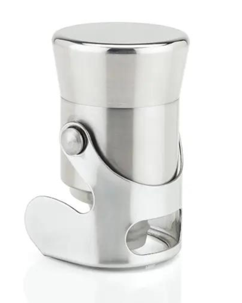 Viski Stainless Steel Heavyweight Champagne Stopper