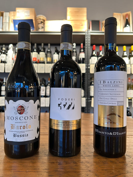 Best of Italy -Barolo, Brunello & Super Tuscan