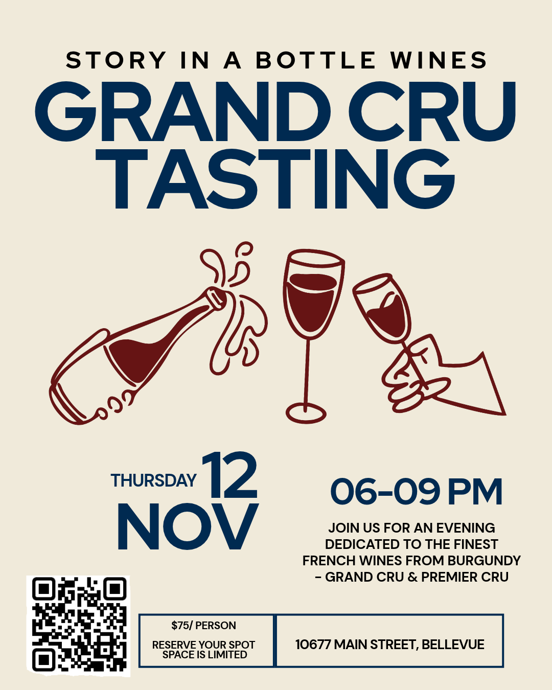 Grand Cru Tasting - Nov. 12