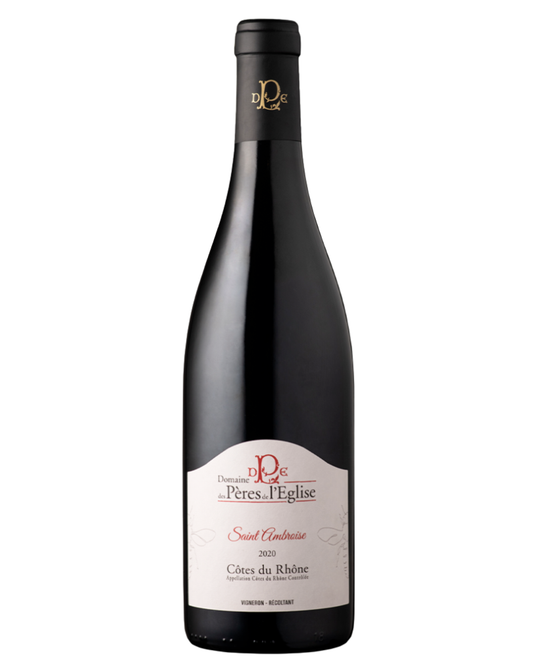 Domaine des Pères de L’Église 2023 Côtes du Rhône Rouge Saint Ambroise